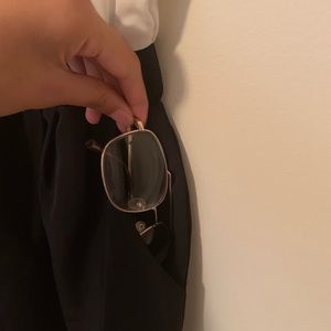 Black and white casual dress.